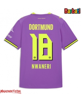 Borussia Dortmund Ethan Nwaneri #18 Tricou Fotbal Replică 2026-27 Barbati Treilea Borussia Dortmund Ethan Nwaneri #18 Tricou Fotbal Replică 2026-27 Barbati Treilea